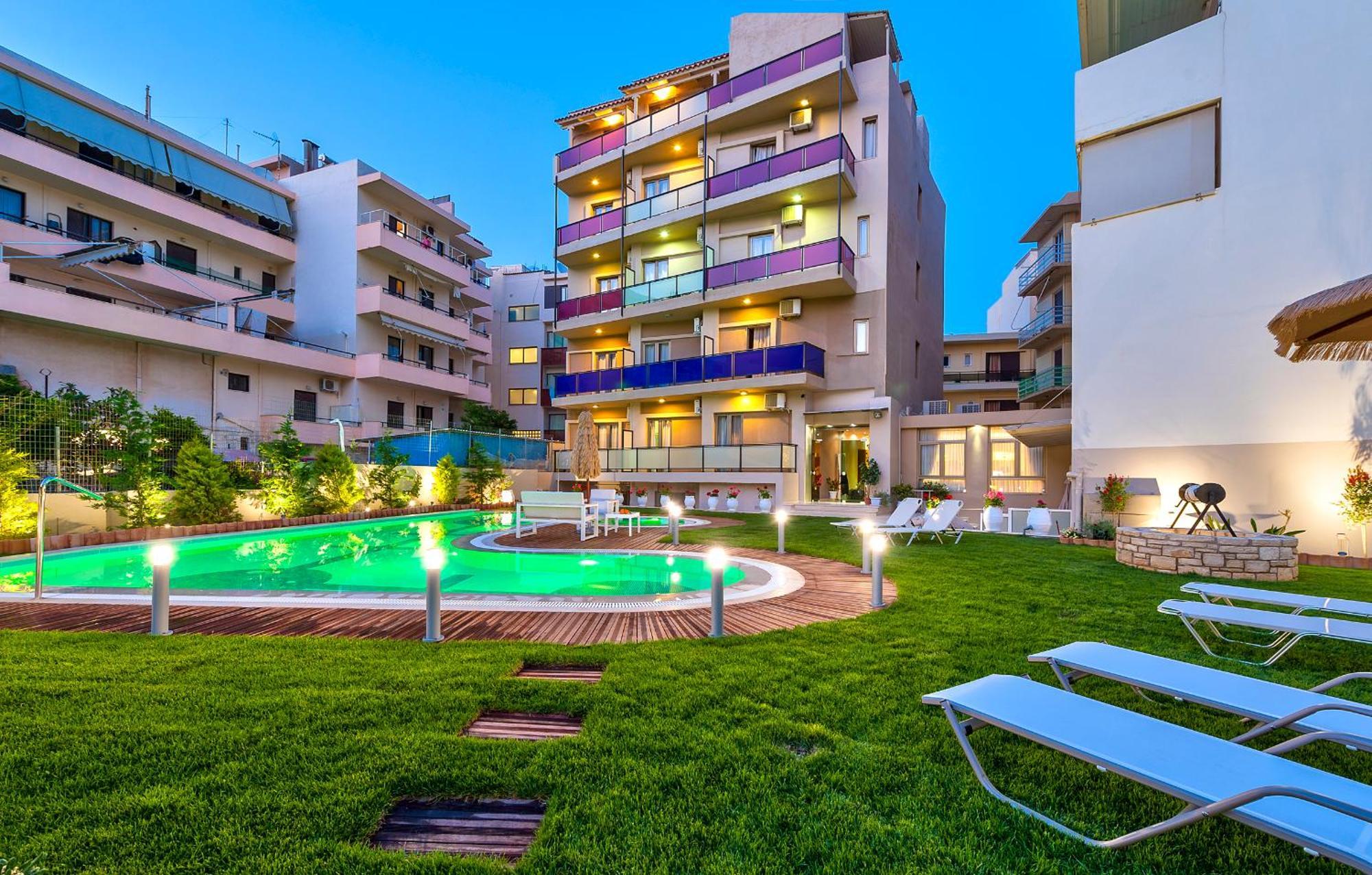 Leonidas Hotel & Apartments Réthymnon Extérieur photo