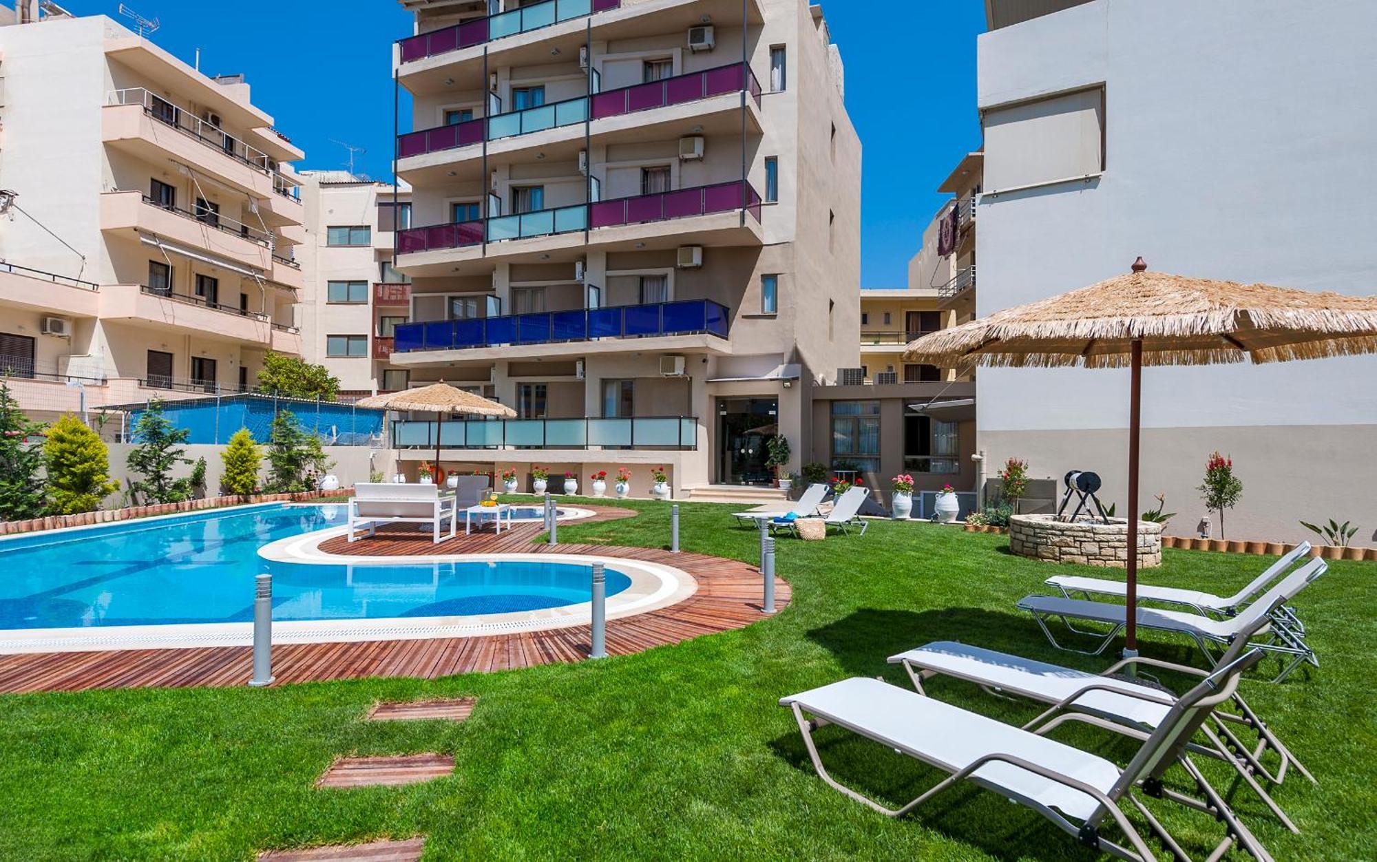 Leonidas Hotel & Apartments Réthymnon Extérieur photo