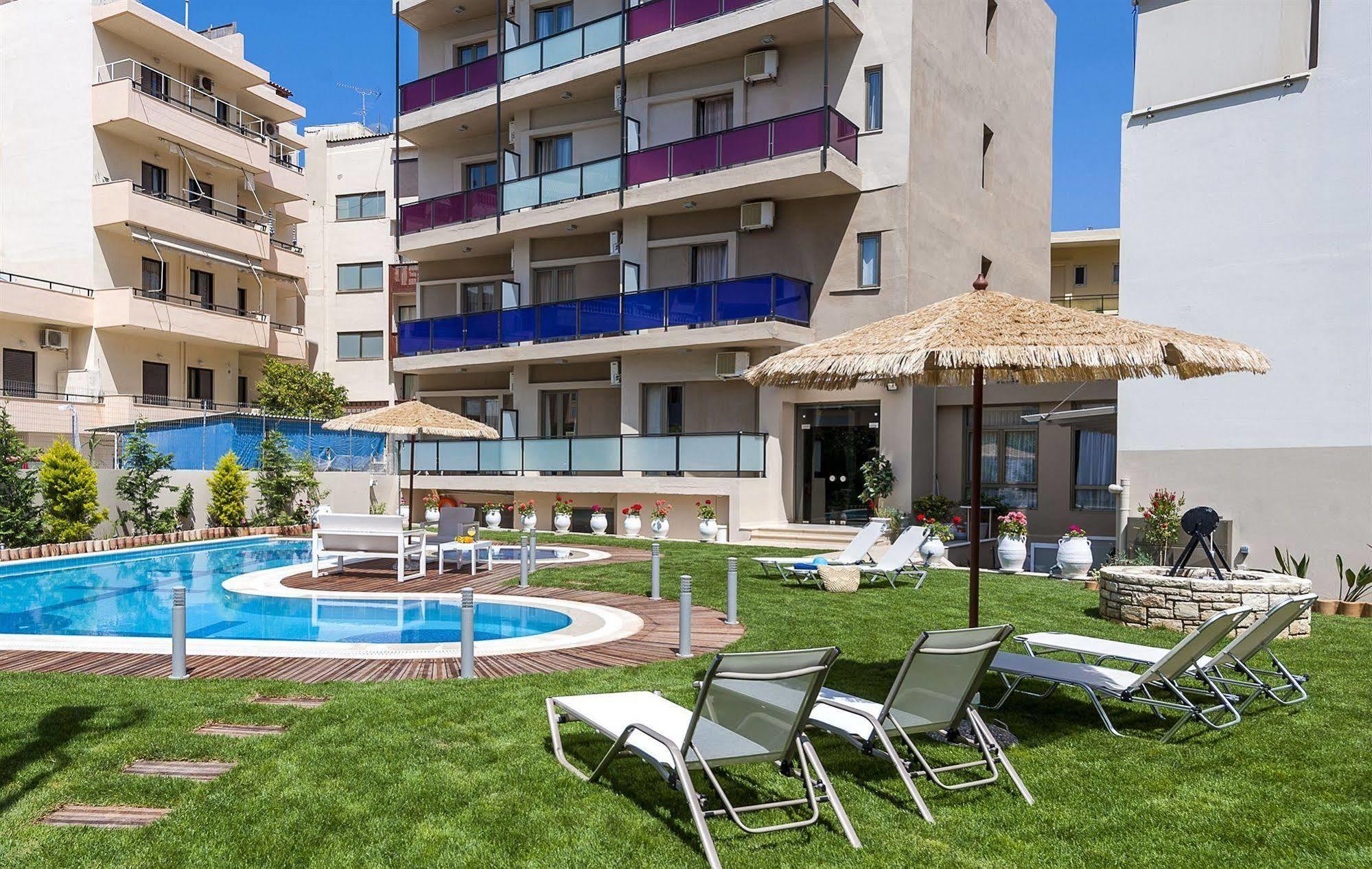 Leonidas Hotel & Apartments Réthymnon Extérieur photo